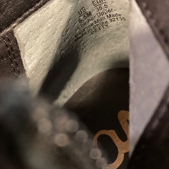 Sam Edelman Black Leather Betty Booties Ankle Boots Size 6.5 - Picture 10 of 14